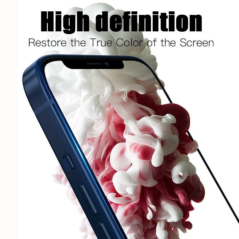 Thumbnail: 2PCS Full Cover Tempered Glass the for iPhone 7 8 6 6s Plus X Screen Protector