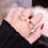 Thumbnail: Sweet Heart Flower Cubic Zircon Adjustable Rings Bague Jewelry