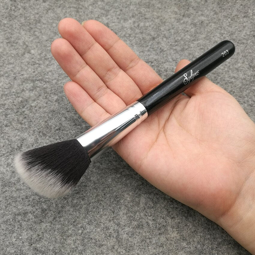 Thumbnail: Sylyne Angled Blush Brush #203 High Quality Face Makeup Brushes.
