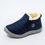 Thumbnail: Snow Boots Women Shoes Warm Plush Fur Ankle Boots Winter Female Slip on Flat