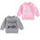 Thumbnail: Newborn Baby Long Sleeve Letter Print Long Sleeve Top for Baby Boys Girls 0-3y