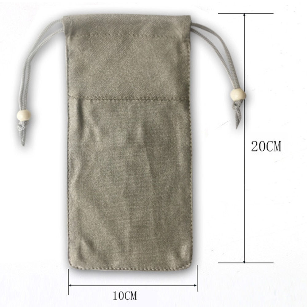 Protection Phone Pouch Radiation-Blocker EMF Shielding Signal Shielding Silver