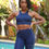 Thumbnail: Ashton Sports Bra - Navy Blue