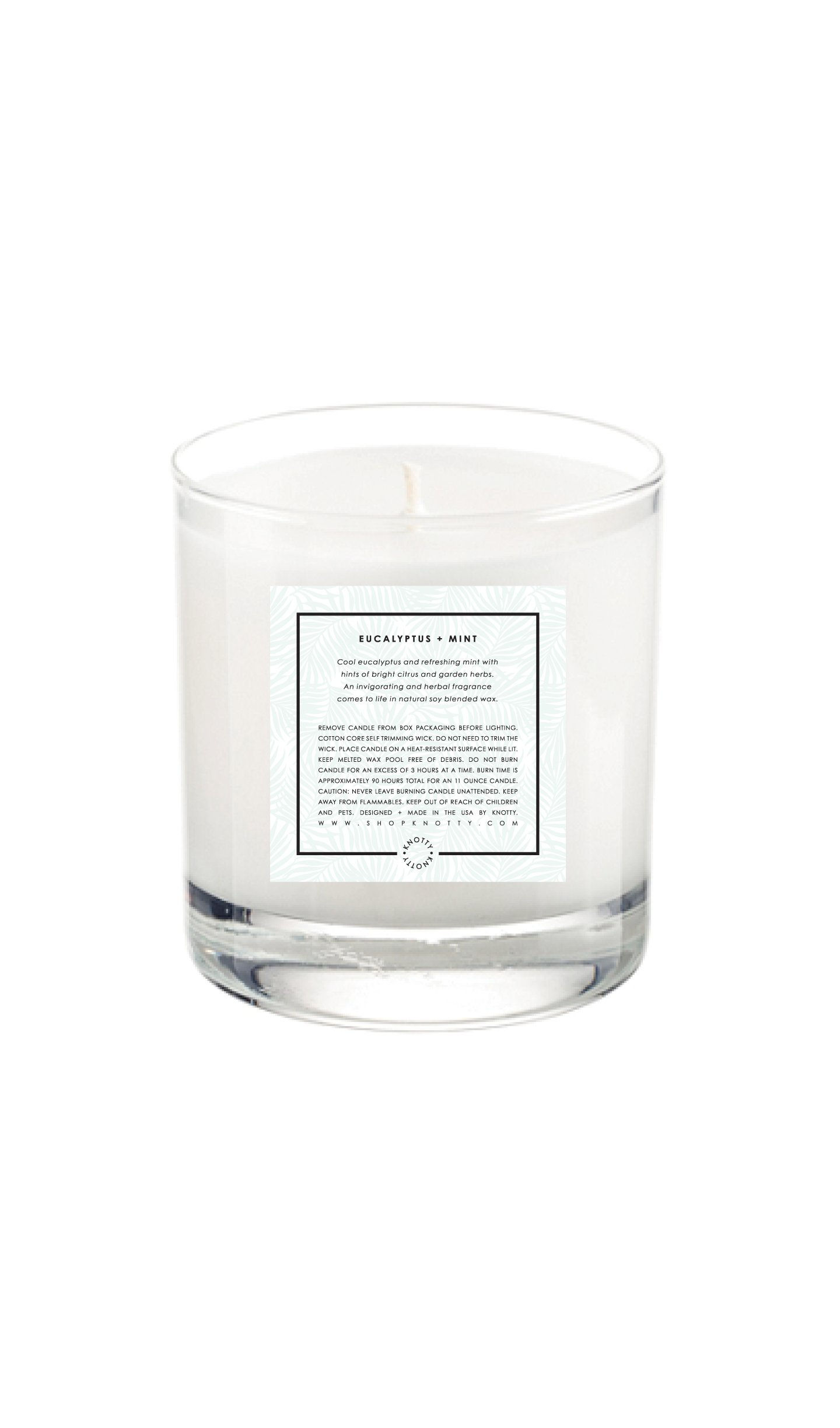 Soy Candle | Eucalyptus + Mint