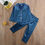Thumbnail: Childrens Kids Pyjamas Silk Satin Tops Pant Autumn Winter Long Sleeve Sleepwear