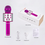 Thumbnail: Bluetooth Karaoke Microphone Wireless Microphone Professiona Speaker Handheld