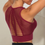 Thumbnail: Fitness Women's T-Shirts Workout Sports Bra Yoga Vest Backless Solid Quick Dry