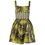 Thumbnail: Hollow Out Print Snake Skin Square Collar Night Party Club Wear Skinny Dress