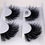 Thumbnail: 2 Pairs Natural False Eyelashes Fake Lashes Long Makeup 3d Mink Eyelashes