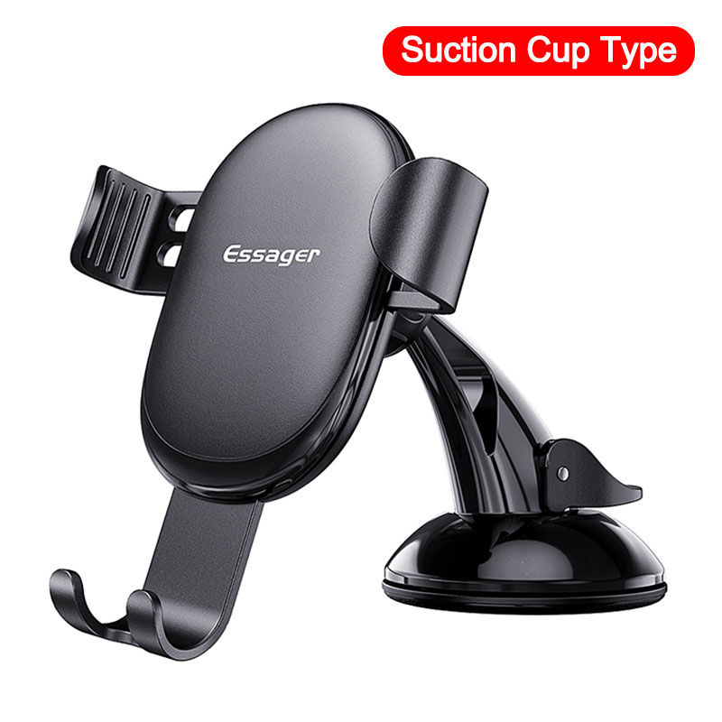Thumbnail: Gravity Car Phone Holder for Samsung Xiaomi Universal Mount Sucker Holder