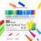 Thumbnail: 12-120 Color Dual Brush Art Marker Pens Fine Tip and Brush Tip Great for Adult