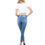 Thumbnail: Talus High Waisted Skinny Jeans - Blue