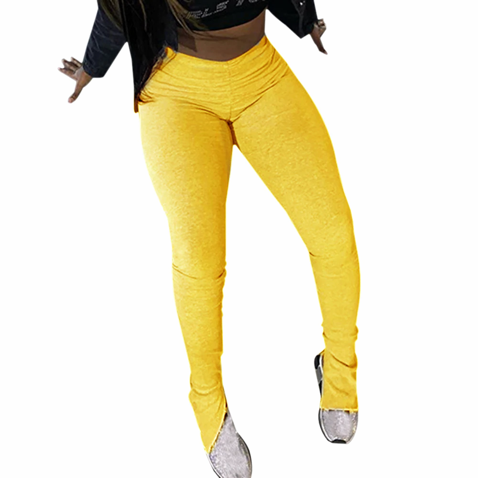 Thumbnail: Stacked Leggings Joggers Stacked Sweatpants