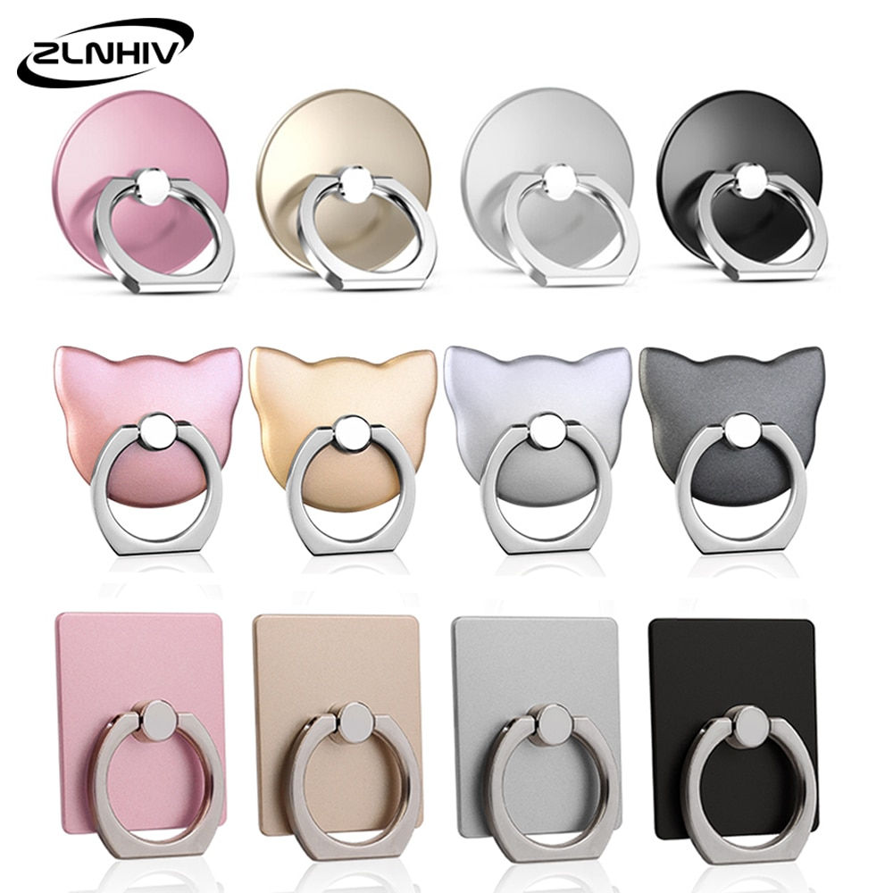 Finger Ring Mobile Phone Holder Stand for Phones Grip Support Accessories