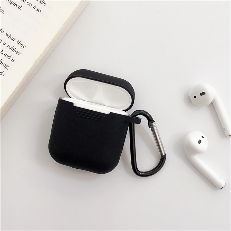 Thumbnail: Mini Soft Silicone Case for Apple Airpods Shockproof Cover