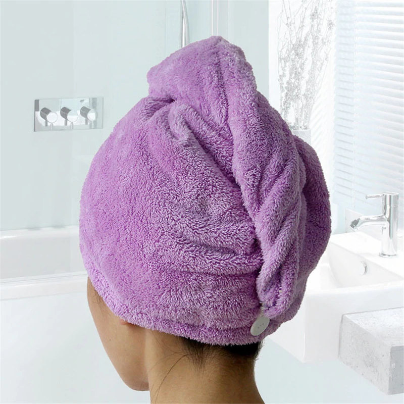 Thumbnail: Women Towels Bathroom Microfiber Towel Rapid Drying