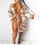 Thumbnail: Satin Bride Robes Elegant Sleepwear Sexy Pajamas Women Bandage Dress Bathrobe