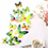 Thumbnail: 12Pcs Butterflies Wall Sticker Decals Stickers on the Wall  Home Decorations 3D