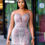Thumbnail: Sparkly Crystals Bodycon Purple Dress Luxurious Dress Evening Costume