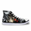 Thumbnail: Boy Vulcanize Shoes Men's High Top Shoes Cool Punk Skull Printing Canvas Shoe