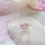 Thumbnail: Sweet Heart Crystal Flower Cubic Zircon Adjustable Rings  Cute Butterfly Bague
