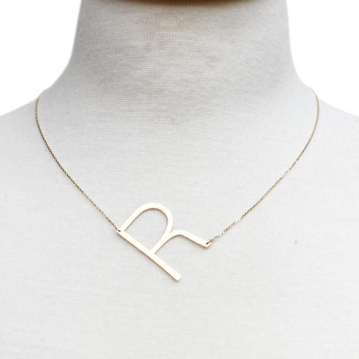 Thumbnail: Monogram Collection Initial Necklace