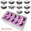 Thumbnail: 3D Faux Mink False Eyelashes Bulk Natural 20/50/100Pcs Lashes Case Purple Bottom
