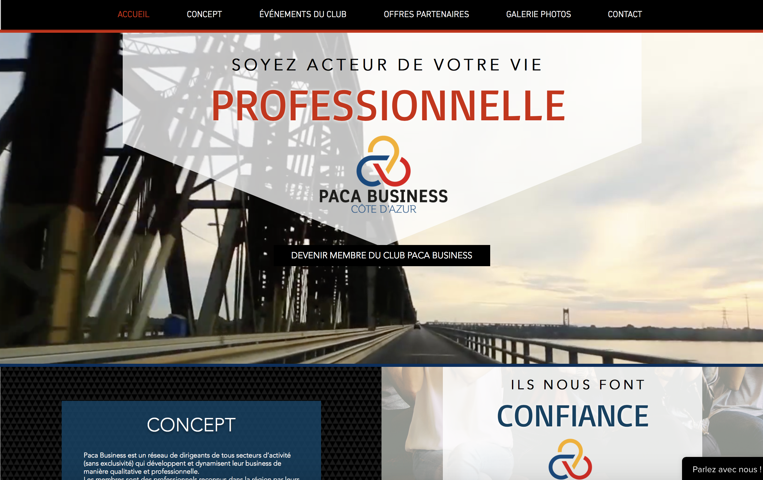 Site Internet - Events en ligne