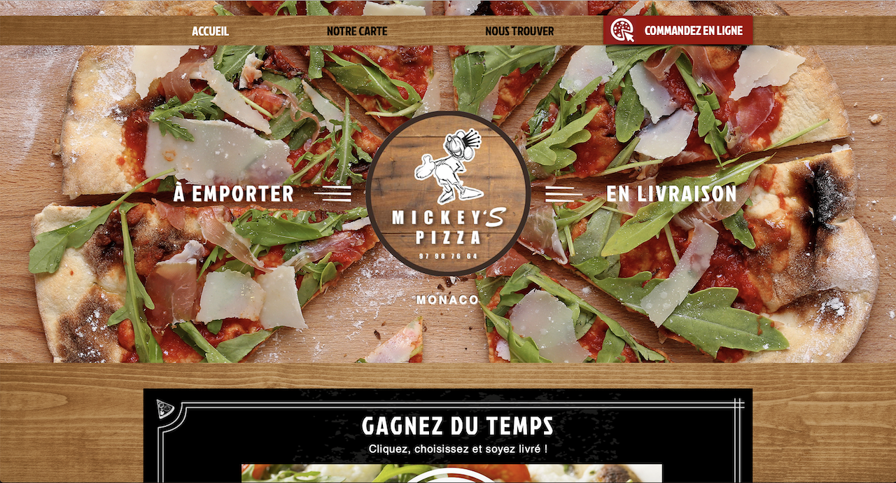 Site Internet avec Commande en ligne