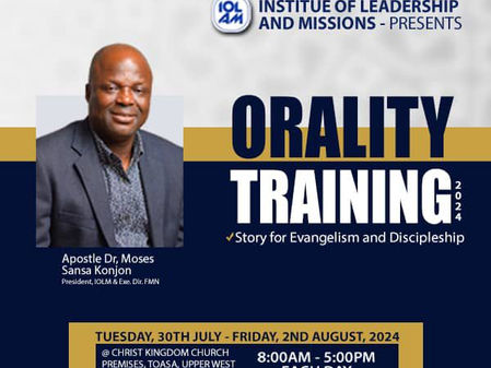 Fruitful Orality Training 2024 - Equipping for Evangelism and Discipleship