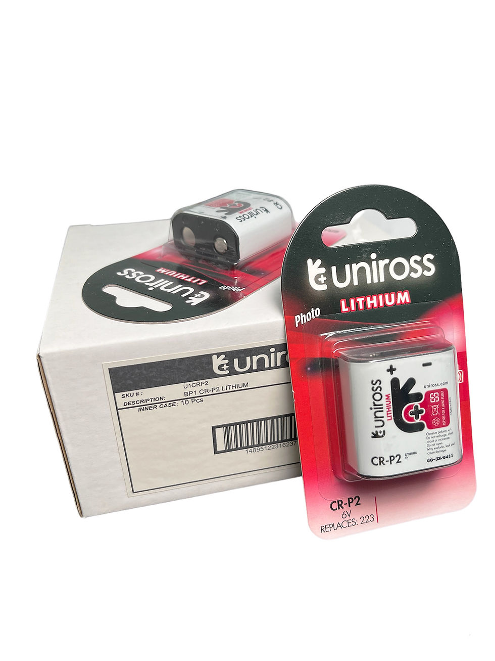Miniatura: Bateria Uniross CR-P2 Lithium (6V) ( caja con 10 Piezas )