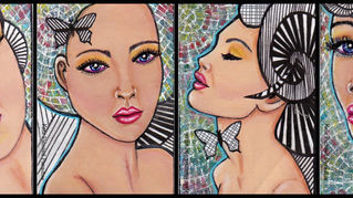 Recent ATC's - (Artist trading cards)
I have made.
