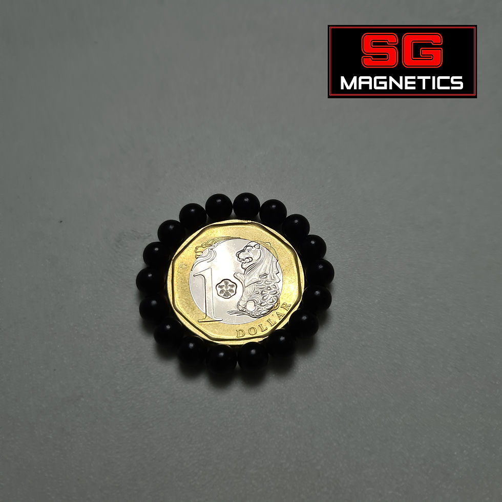 Thumbnail: 5mm N35 - Black Coloured Neodymium Sphere Magnets -25pcs