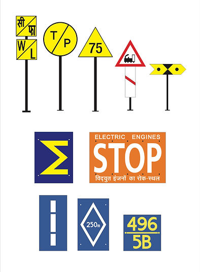 Highway safety signage including traffic signs and road safety boards in Kanpur