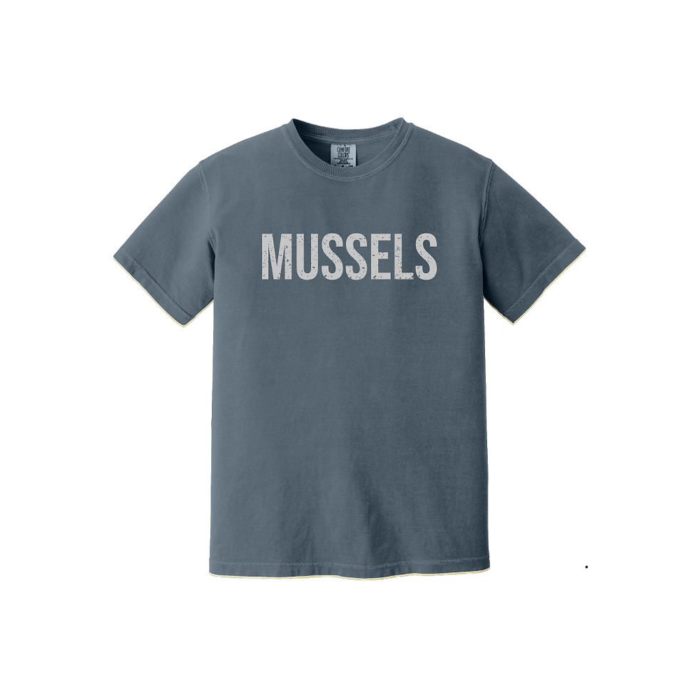 Thumbnail: Mussels Short Sleeve T-Shirt from the Downeast Collection at Maine Hoodies