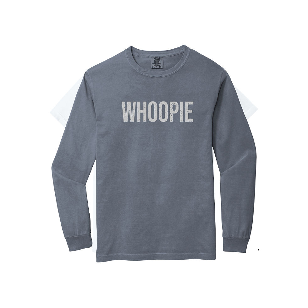 Thumbnail: Whoopie Long Sleeve T-shirt from the Downeast Collection at Maine Hoodies