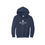 Thumbnail: Youth Sail Away Maine Navy Hoodie made by Maine Hoodies