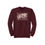 Thumbnail: Unisex Eastport Maine Doodles Sweatshirt Maroon made by Maine Hoodies