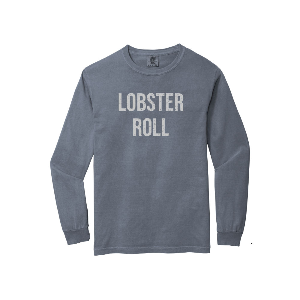 Lobster Roll Long Sleeve T-shirt from the Downeast Collection at Maine Hoodies