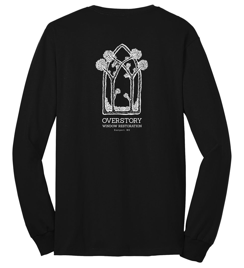 Thumbnail: Original Overstory Window Restoration Long Sleeve  T-Shirts