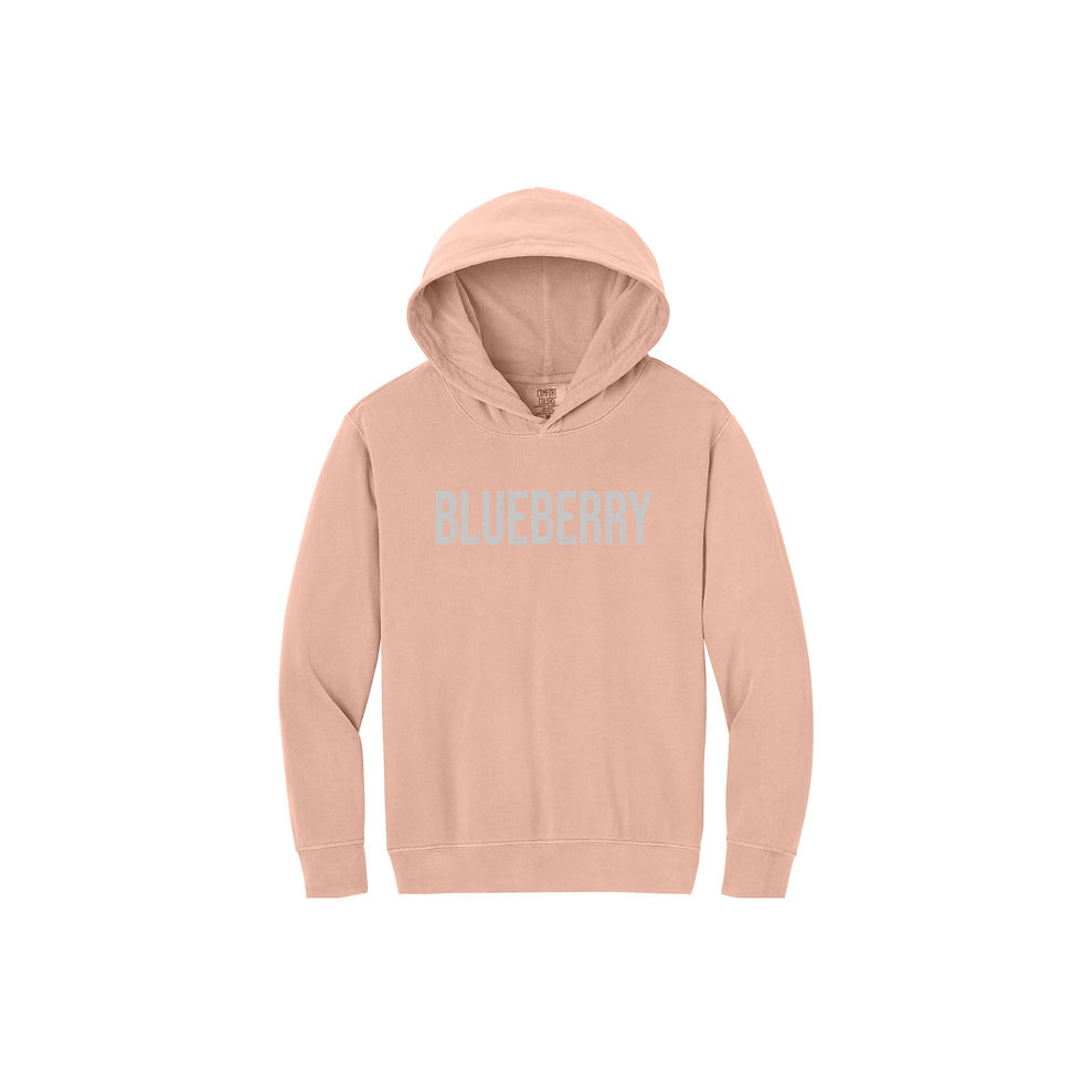 Youth Blueberry Hoodie from the Downeast Collection made by Maine Hoodies