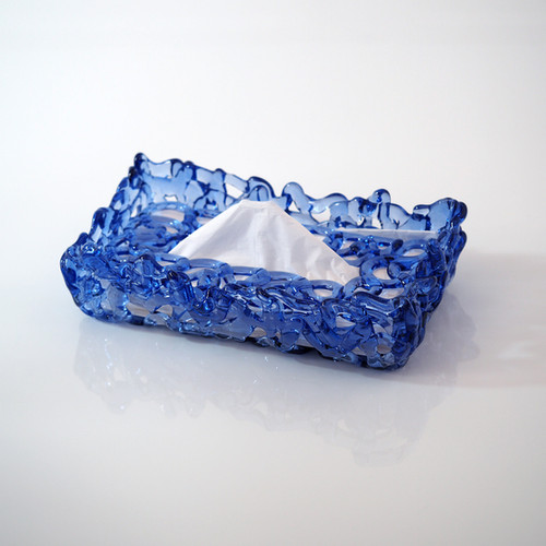 靄-MOYA- ティッシュケース(ふじ) | ame