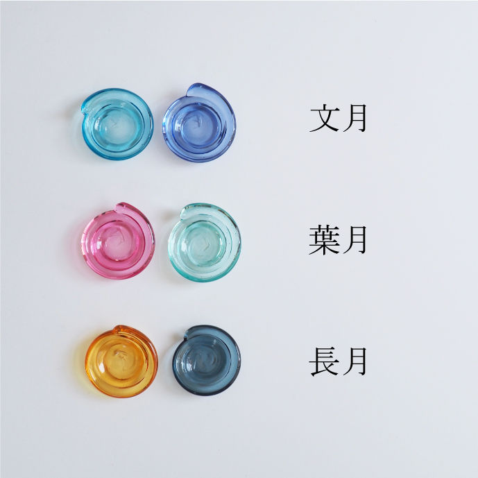 サムネイル： 露-TSUYU- 季節のまめざら 2個