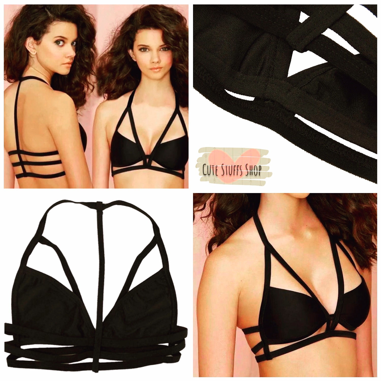 Hermoso Brallete Bustier,CropTop