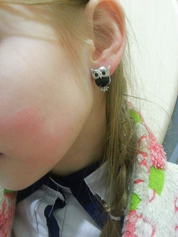 Miniatura: Aretes Búho