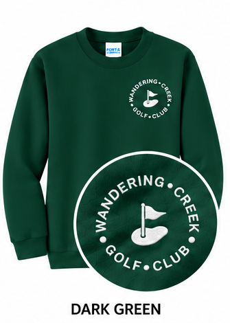 Thumbnail: Wandering Creek Golf Club Crewneck Sweatshirt