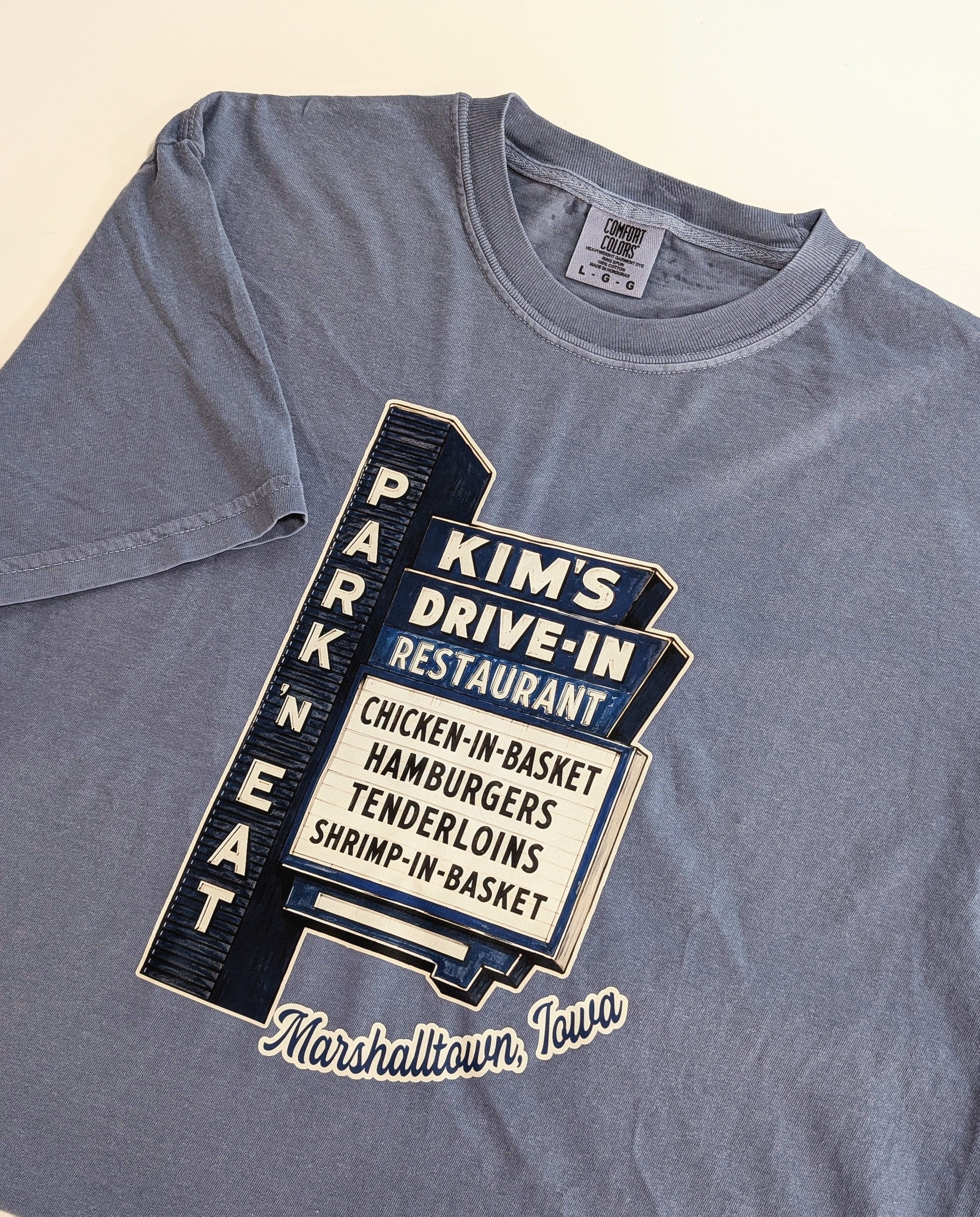 Kim's Drive-In Signage || Memory Lane Tee