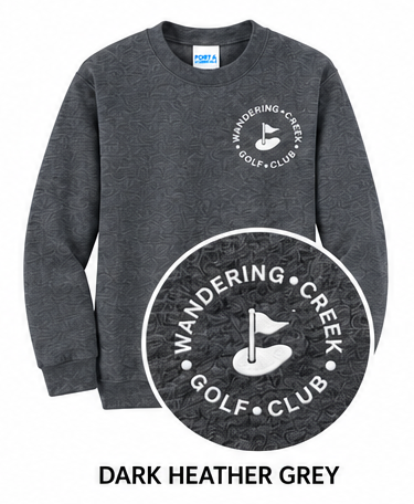Thumbnail: Wandering Creek Golf Club Crewneck Sweatshirt