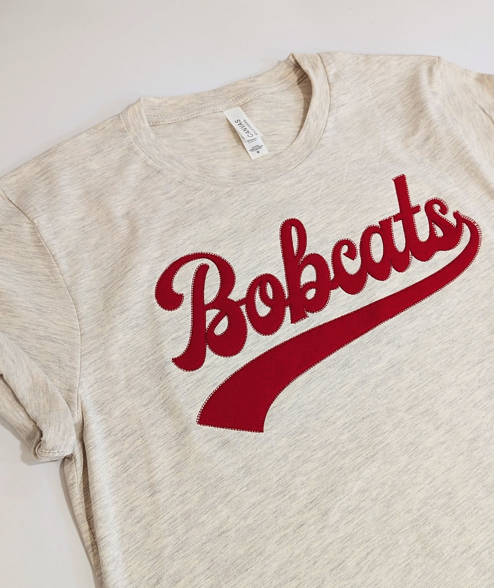 Thumbnail: Felted Bobcats Vintage-Inspired Tee