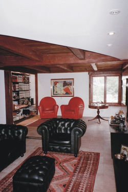 library sitting area